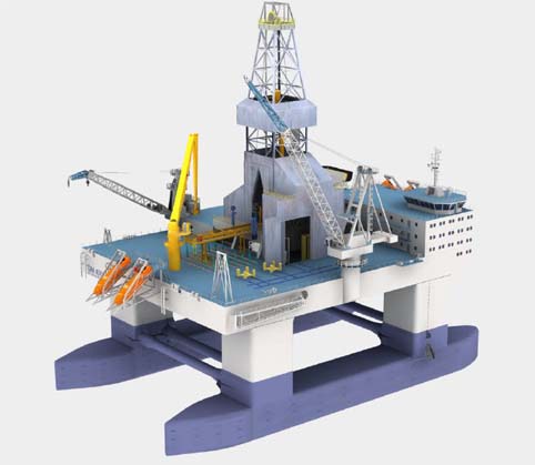 半潛式海洋鉆井平臺GM4000