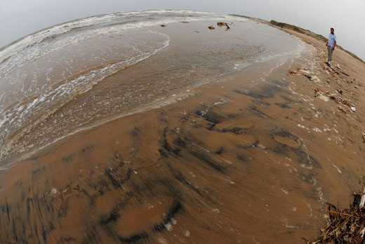 渤海溢油 渤海溢油